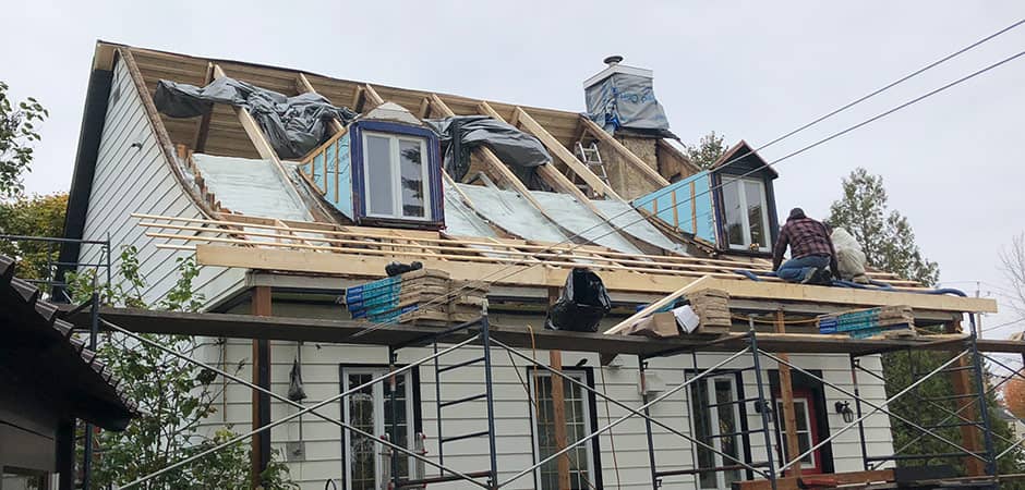 Roof renovation Lévis